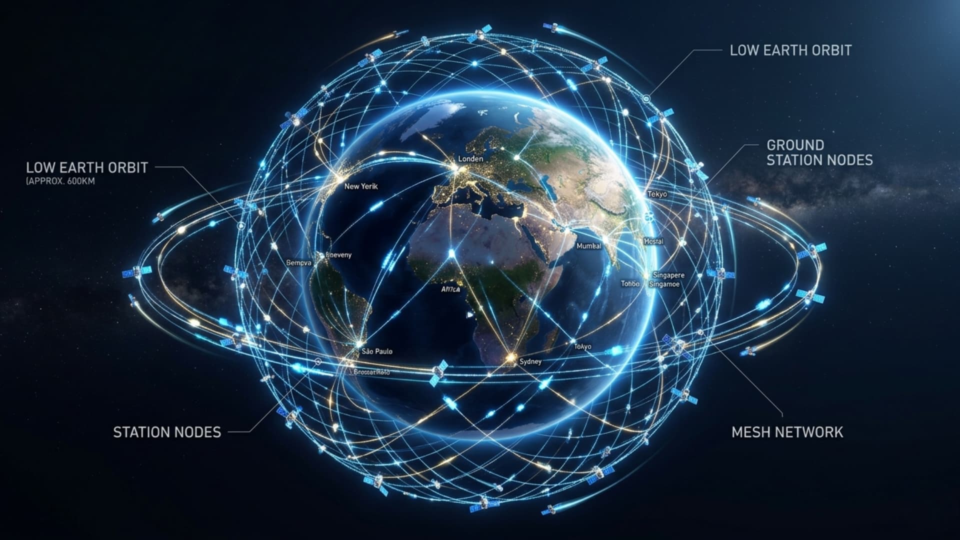 ORBITLINK network architecture